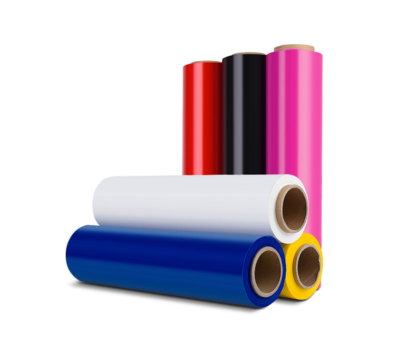 colour stretch film